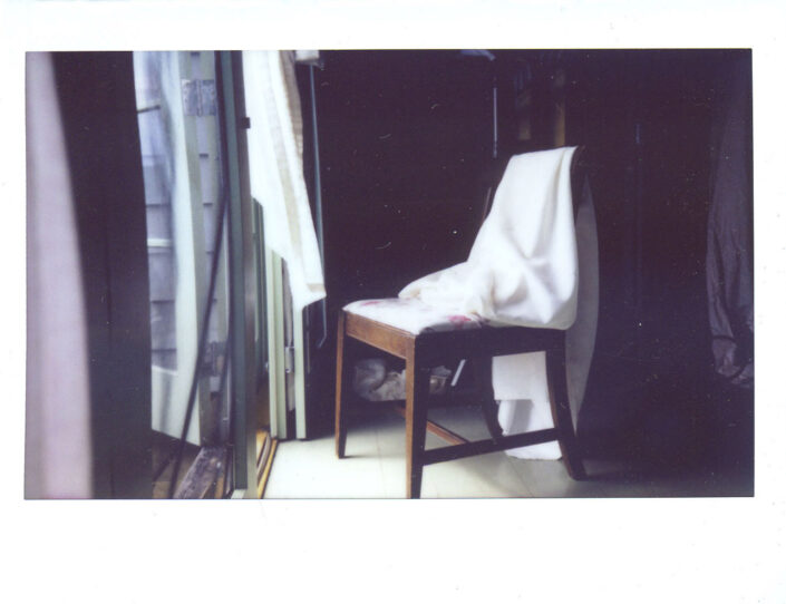 BTS Polaroid from Brandi Carlile's Party of One Music Video starring Elisabeth Moss.