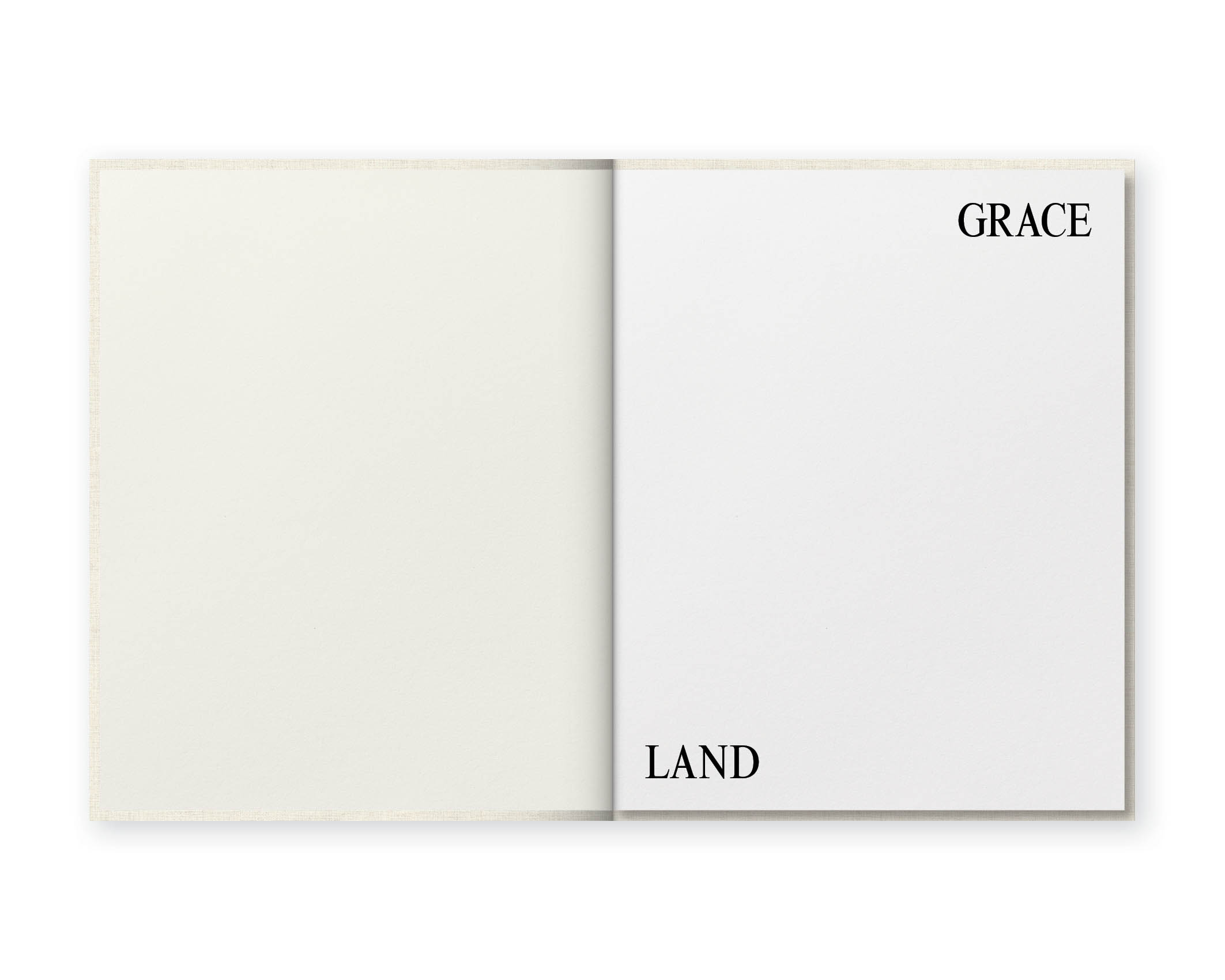 Nick Prideaux Grace Land Book