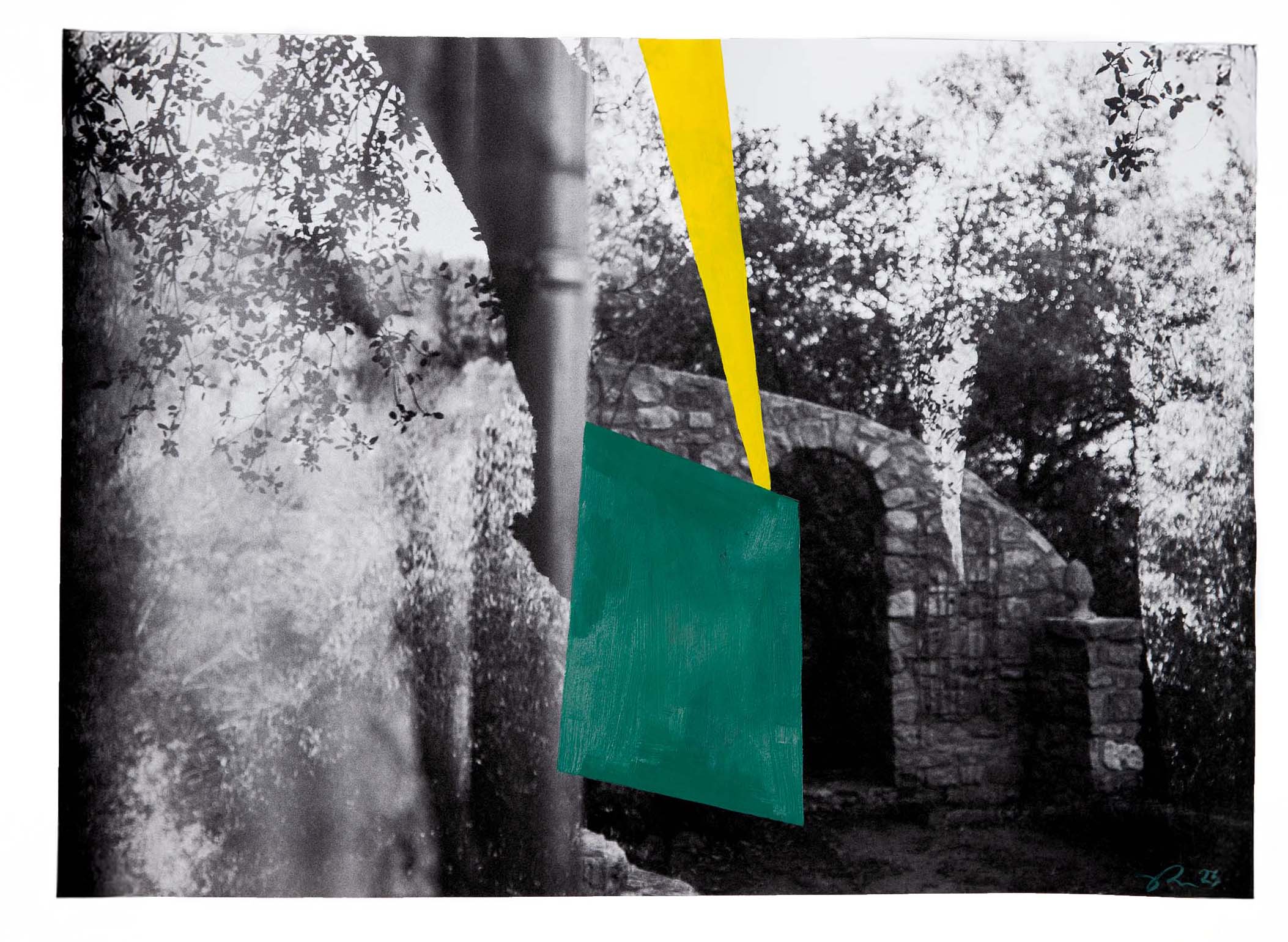 Sharon Radisch - Paintings on Photographs 02