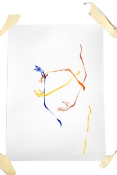 Frederic Forest Hands Painting